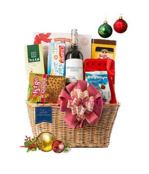 send chocolate and sweets christmas basket to vietnam