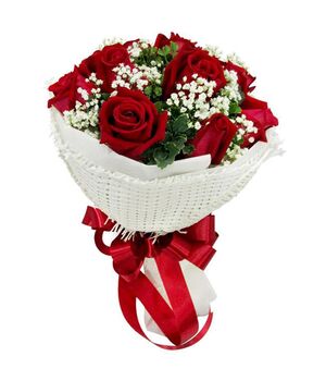 12 Red Rose in Bouquet