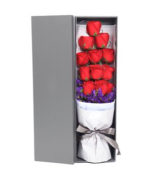 1 Dozen Red Color Roses in Box