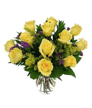 one dozen yellow roses to vietnam