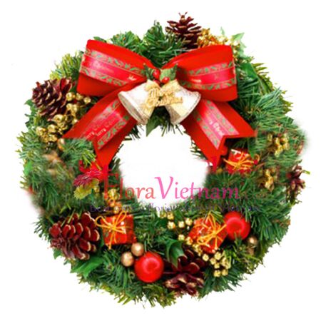 christmas wreath send to vietnam